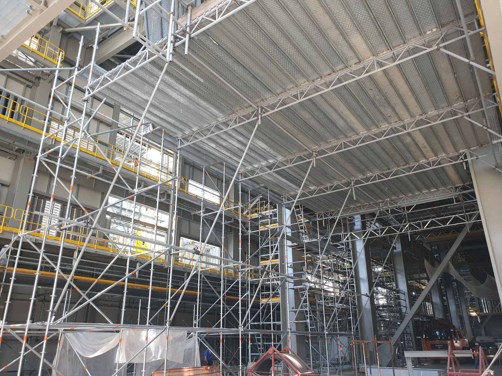 Flanşlı İskele Sistemi Multidirectional Scaffolding System 1 - INSTALLATION INDUSTRIELLE