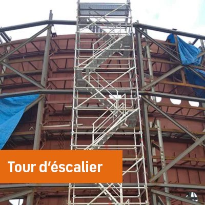Tour descalier 1 - Multidirectional Scaffolding System